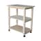 International Concepts Microwave Cart, Unfinished 185 - alternate 1